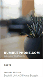 Mobile Screenshot of bumblephone.com