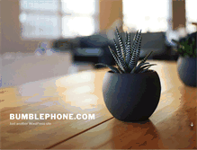 Tablet Screenshot of bumblephone.com